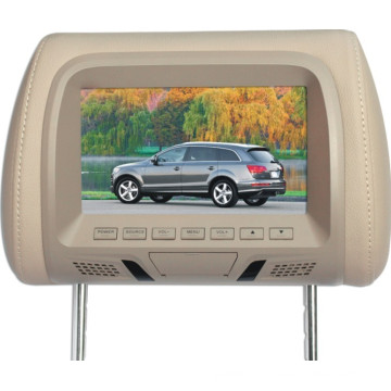 Monitor de encosto de cabeça do carro 7 polegadas USB SD opcional